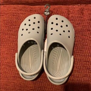 crocs dusty green